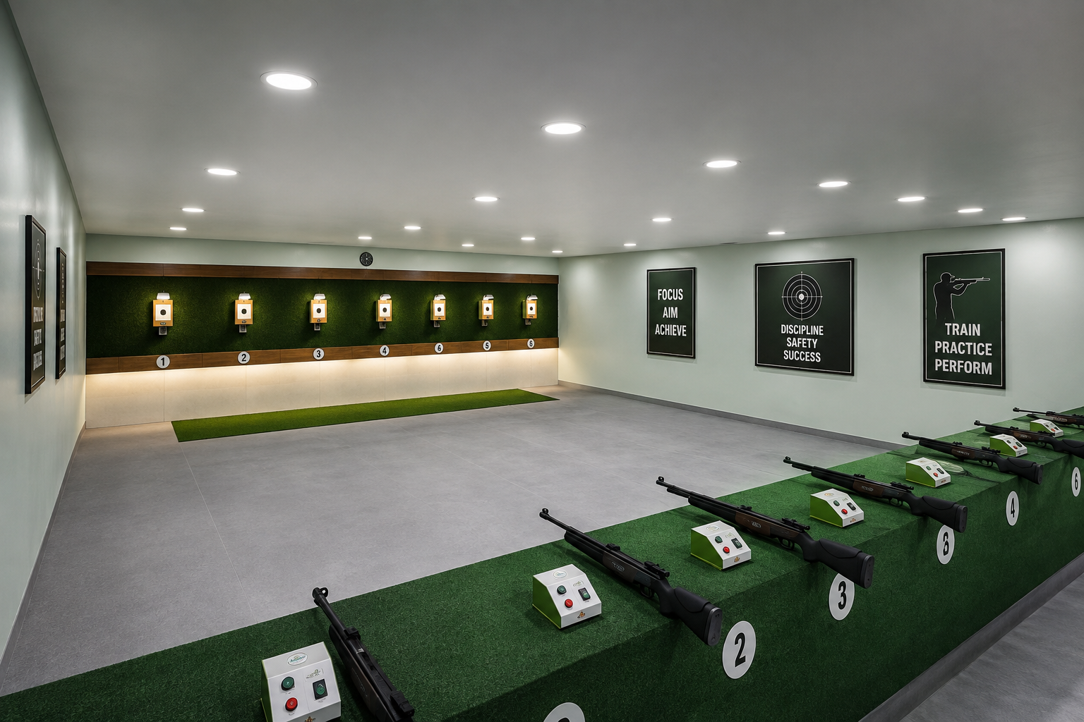 Shooting Range at Skill For Glory Sporting Academy